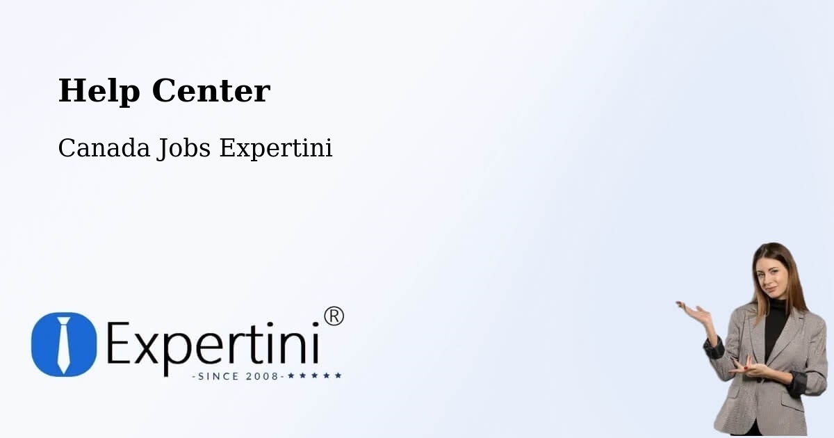 Help Center - Canada Jobs Expertini